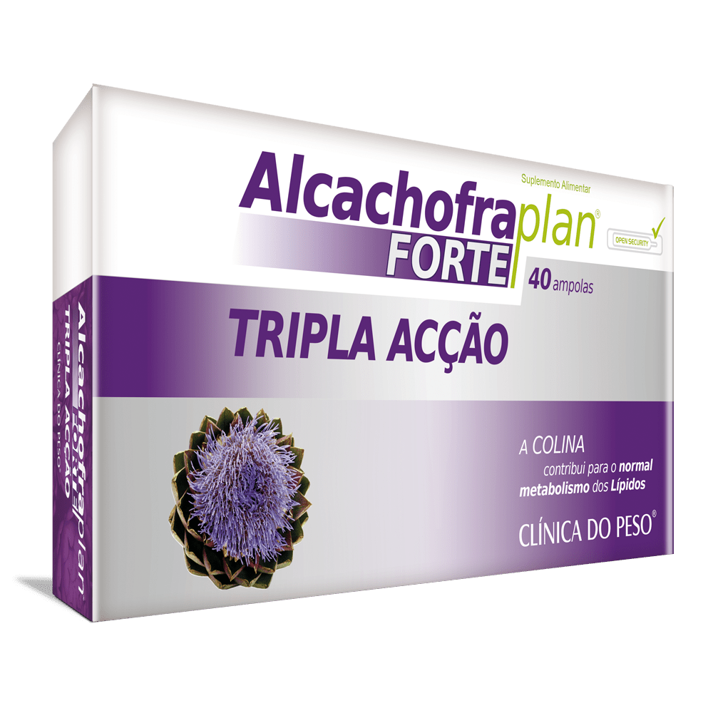 Alcachofra Plan Forte 40 ampolas - Fipht