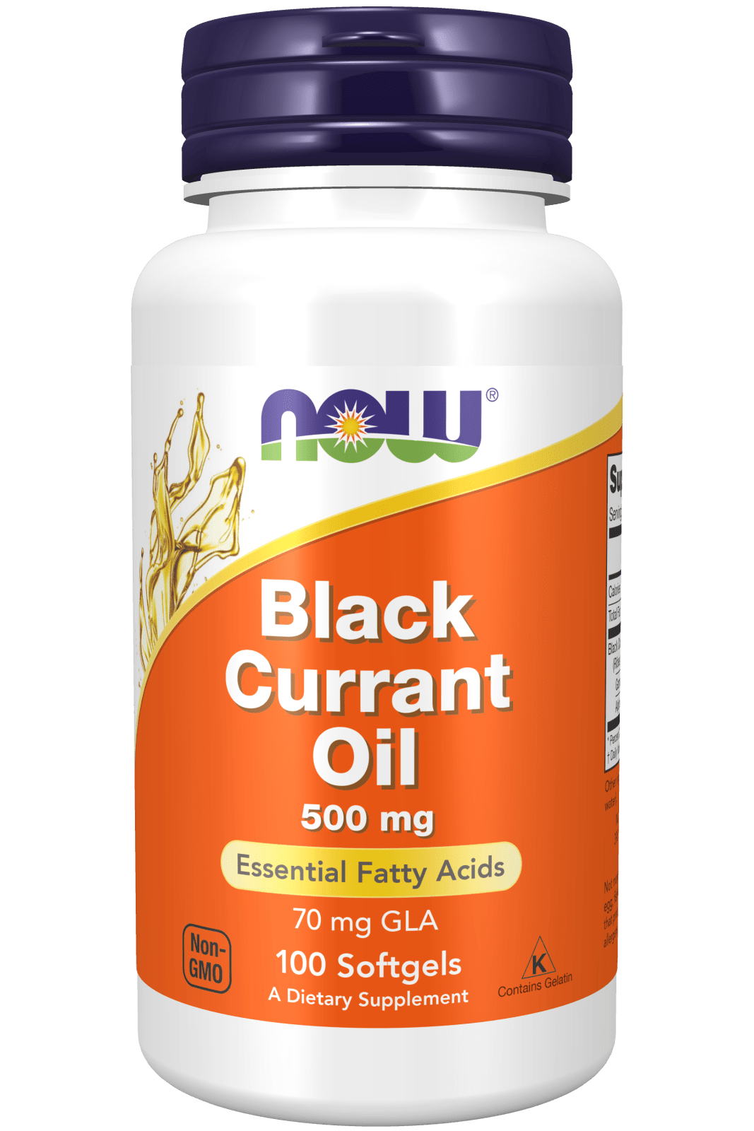 Black Currant Oil 500mg (100 softgels) - Fipht
