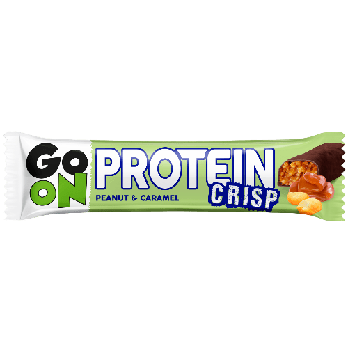 Go On Protein Crisp Bar Peanut & Caramel 50g - Fipht