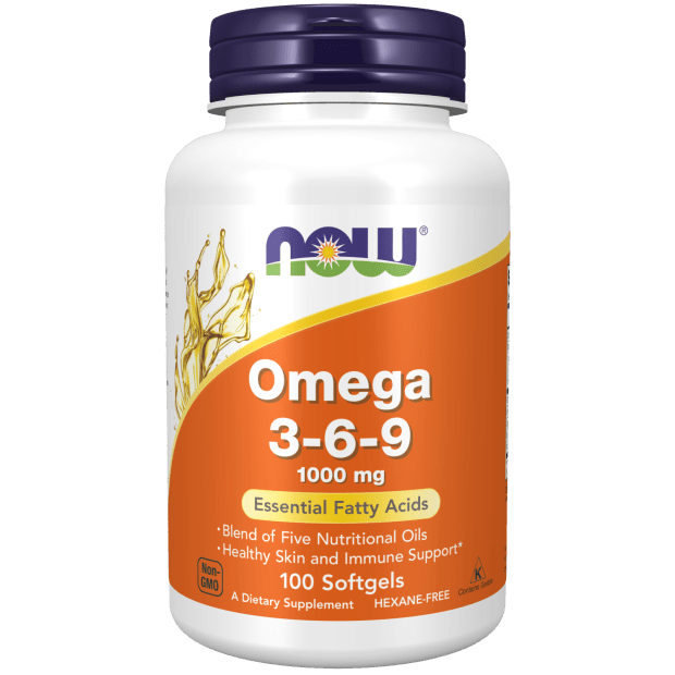 Omega 3 - 6 - 9 1000mg - (100 softgels) - Fipht