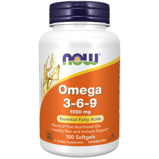 Omega 3 - 6 - 9 1000mg - (100 softgels) - Fipht